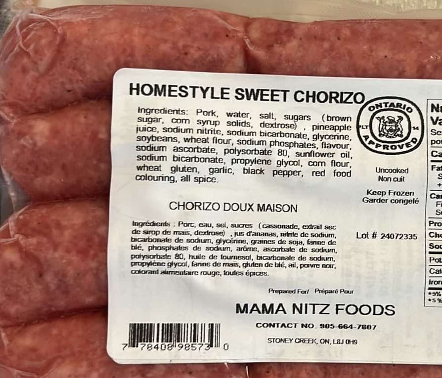 Homestyle Sweet Chorizo — photo 2